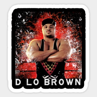 D Lo Brown Sticker